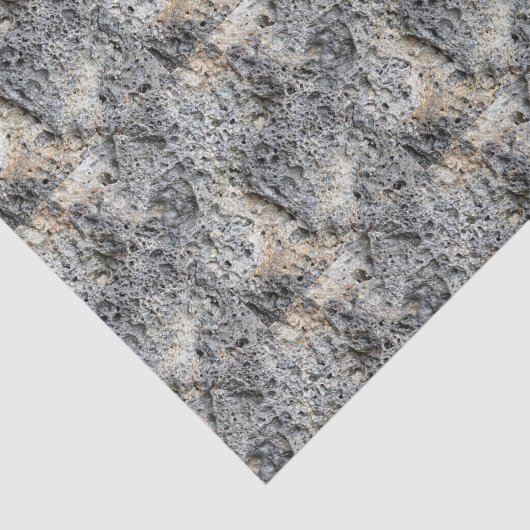 Papier Mousseline Pierre poreuse | Motif facturé | (Détail)