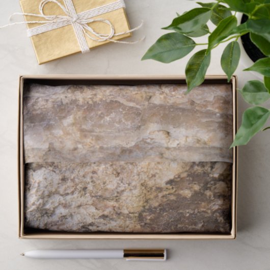 Papier Mousseline Pierre rugueuse (Cadeau)