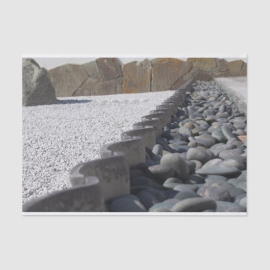 Papier Mousseline Pierres (Recto)