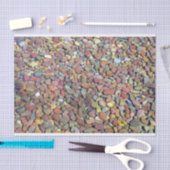 Papier Mousseline Pierres de lac lisses (Artisanat)