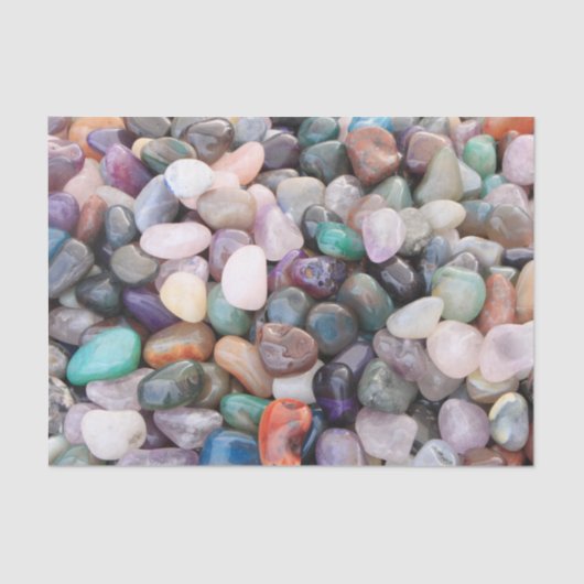 Papier Mousseline Pierres précieuses (Recto)