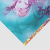 Papier Mousseline PIERROT ET ARLECCHINA Carnaval vénitien (Détail)