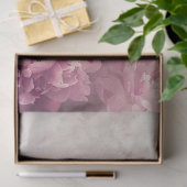 Papier Mousseline Pies de printemps florales Lilac Découpage (Cadeau)