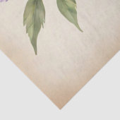 Papier Mousseline Pies pourpres sur la page de découpage Parchemin (Détail)