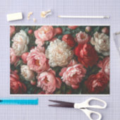 Papier Mousseline Pies romantiques Découpage (Artisanat)