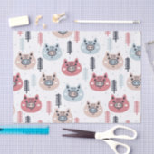 Papier Mousseline Piggies de Noël (Artisanat)