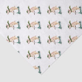 Papier Mousseline Piggy sur scooter (Détail)