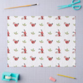 Papier Mousseline Pilates Santa Seamless Christmas Patterns (Artisanat)