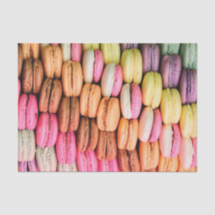 Papier Mousseline Pile de macarons