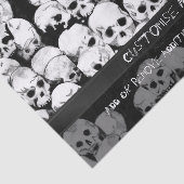 Papier Mousseline Pile-O-Skulls (Détail)
