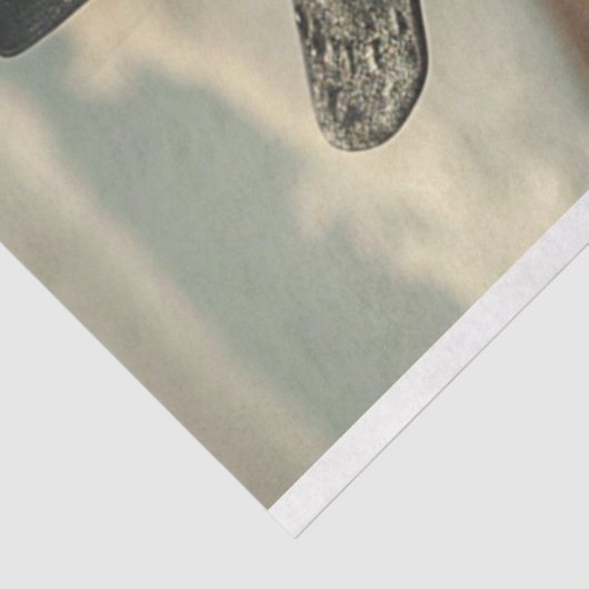 Papier Mousseline Pilote de rodéo Steampunk Decoupage (Détail)