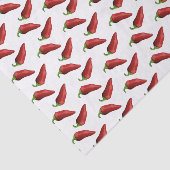 Papier Mousseline Piments piment rouge épicé (Détail)