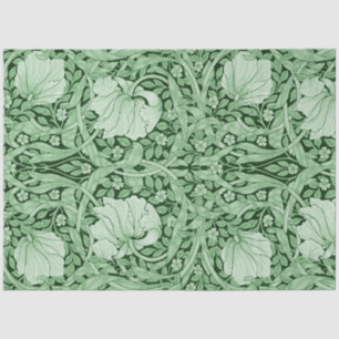 Papier Mousseline Pimpernel Green, William Morris
