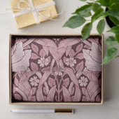 Papier Mousseline Pimpernel Maroon, William Morris (Cadeau)