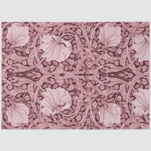 Papier Mousseline Pimpernel Maroon, William Morris