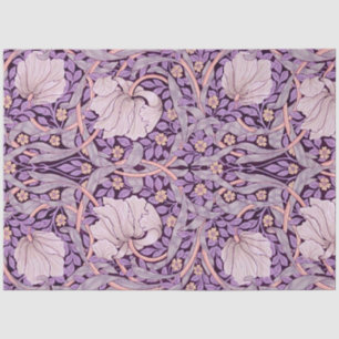 Papier Mousseline Pimpernel Purple, William Morris