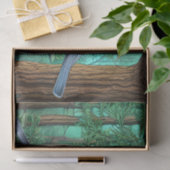 Papier Mousseline Pin À feuillage persistant rustique (Cadeau)