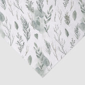 Papier Mousseline Pin d'hiver | Papier Tissus de vacances (Détail)