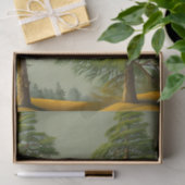 Papier Mousseline Pin nordique Abstrait (Cadeau)