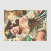 Papier Mousseline Pin vintage vers le haut (Recto)