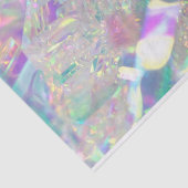 Papier Mousseline Pinceau Iridescente rose | Papier à papier à papie (Détail)