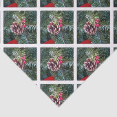 Papier Mousseline Pine de vacances (Détail)