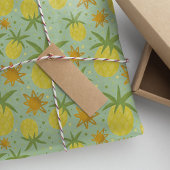 Papier Mousseline Pineapple Sunshine