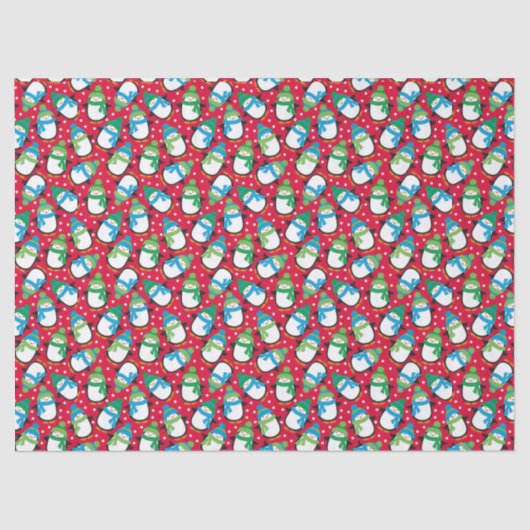 Papier Mousseline Pingouin (Recto)