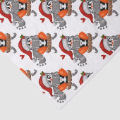 Papier Mousseline Pingouin à couchage (Détail)