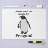 Papier Mousseline Pingouin S'Il Vous Plaît M'Apprendre Comment Voler (Artisanat)