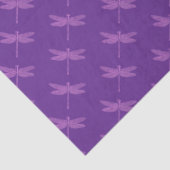 Papier Mousseline Pink and Purple Fantasy Dragonfly  (Détail)