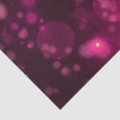 Papier Mousseline Pink Bokeh (Détail)