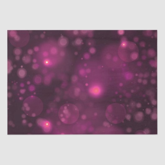 Papier Mousseline Pink Bokeh (Recto)