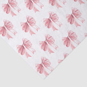 Papier Mousseline Pink Bow  (Détail)