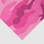Papier Mousseline Pink Camo Adventure Strength Her Fun (Détail)