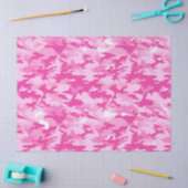 Papier Mousseline Pink Camo Pattern – Breast Cancer Awareness (Artisanat)