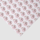 Papier Mousseline Pink Christmas (Détail)