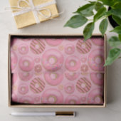 Papier Mousseline Pink Donuts Assorted Pattern (Cadeau)