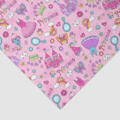 Papier Mousseline Pink Fairytale Princess (Détail)