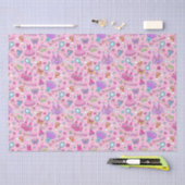 Papier Mousseline Pink Fairytale Princess (Artisanat)