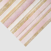 Papier Mousseline Pink Gold Christmas Pattern#27 ID1009 (Détail)