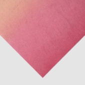 Papier Mousseline Pink & Peach Coral Abstrait Ombre moderne Élégant (Détail)