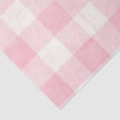 Papier Mousseline Pink Plaid  (Détail)