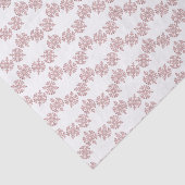 Papier Mousseline Pink Rose Gold Snowflake Winter Sweet 16 (Détail)