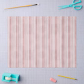 Papier Mousseline Pink Stripes (Artisanat)