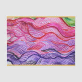 Papier Mousseline Pink Swirl (Recto)