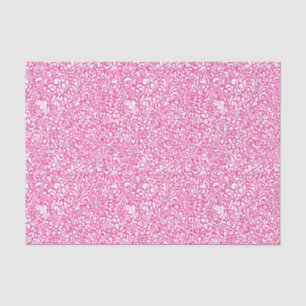 Papier Mousseline Pink Swirl