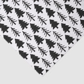 Papier Mousseline Pins de Noël (Détail)