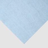Papier Mousseline Pinstripes Bleu Pastel (Détail)