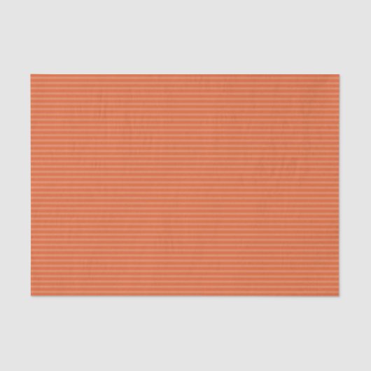 Papier Mousseline Pinstripes orange (Recto)
